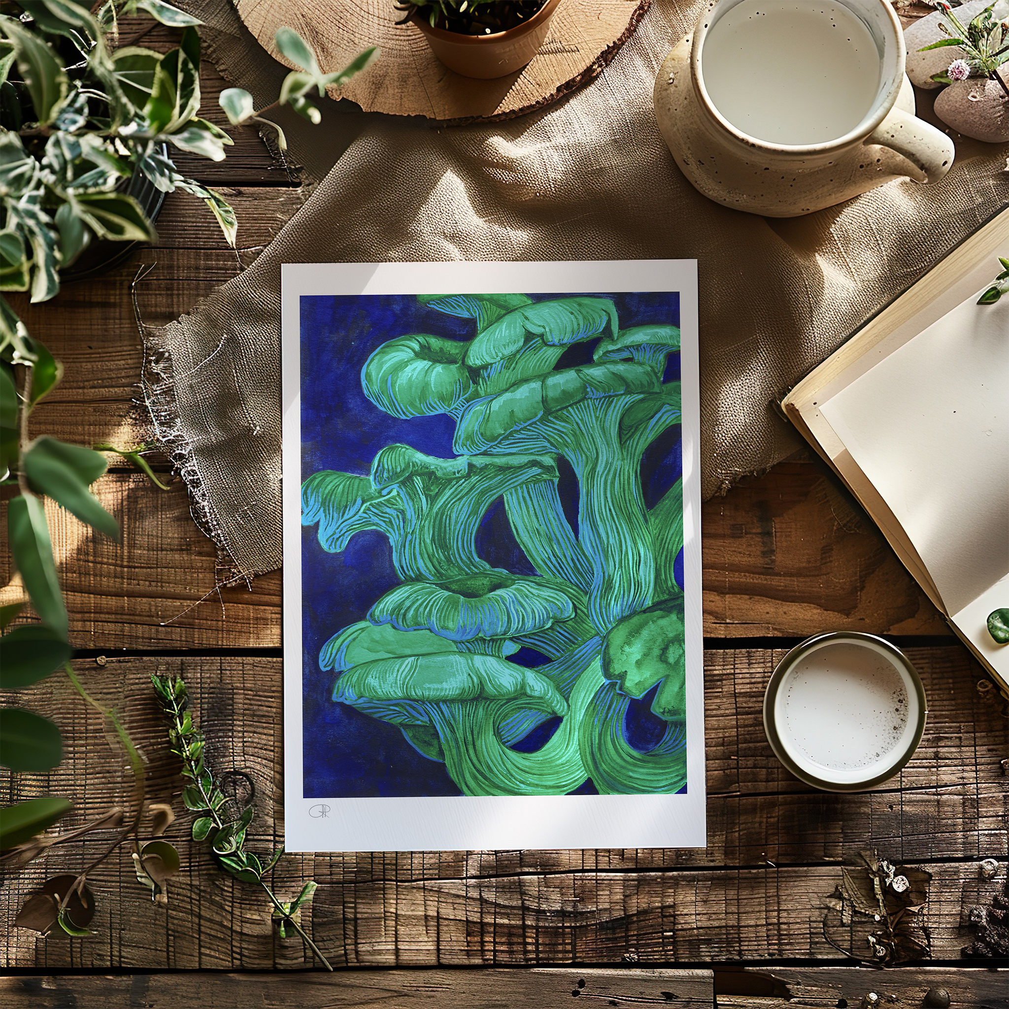Viridian Omphalotus